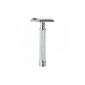 MILL - Classic Safety Razor - open comb - handle metal chrome / fine chiselling (Personal Care)
