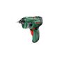 Bosch Cordless Screwdriver PSR Select cylinder with Case, 12 screw bits integrated, built-in battery charger and 0603977000 (Tools & Accessories)