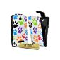 Master Accessory Leather Case for Sony Xperia E C1505 Pattern Foot (Accessory)
