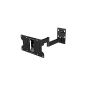 Ricoo ® Monitor holder Monitor holder R02-21 arm wall TV Wall Mount Swivel Tilt LCD LED wall holder for PC monitor and TV with 25 - 84cm (10 - 32 