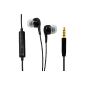Seluxion - Wired Stereo Headset color Black for Sony Xperia T3 / Xperia M2 / M Xperia / Xperia T2 Ultra / Xperia Z2 / Z1 Compact Xperia / Xperia Z1 / Z Xperia / Xperia Z Ultra / Xperia SP / E1 Xperia / Xperia L (Devices electronic)