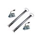 2 Support & 2 clamp holder for trailers, caravans