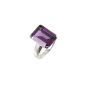 Ladies' Ring - Silver 925/1000 - 5.9 Gr - Zirconium oxide 18.5 Cts - T 50 (Jewelry)