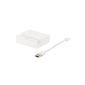 iProtect magnetic docking station charger white for Sony Xperia Z1, Z1 Compact, Z2, Z3 Compact (Electronics)