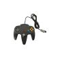 Compatible Controller for Nintendo 64 N64 (Black)
