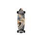 Osprey Haydes Carve Street Skateboard Grey 74 cm (Sports)