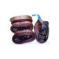 Brown Bundeswehr, iapyx®: 4x Ratchet strap with ratchet 5m EN standard color