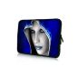 Pedea Design Tablet PC Bag 7 inch (17.8 cm) Neoprene blue woman (Accessories)