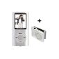 MP4 Player Portable - 8GB Memory Card - Silver - MP3 AMV Video, FM radio, e-books, voice recorder, built-in speaker, expandable to 16 GB through microSD - Memory Cards and Mini Clip MP3 Player BERTRONIC ®