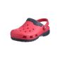 CROCS shoes children - DUET KIDS - red navy (Textiles)