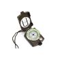 Pellor - Hiking Compass - Americanism olive green (Miscellaneous)