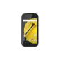 Motorola Moto E 4G Smartphone Unlocked 4G (8GB - Display: 4.5 inches - Single SIM - Android) Black (Electronics)