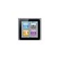 Apple iPod nano 6th generation MP3 player (multi-touch display) 8 GB Graphite (Electronics)