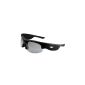 Technaxx Video HD - Sunglasses with camera for high resolution video recording camcorder (1280x720 resolution, 3 megapixel) black (accessories)