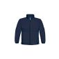 B & C - waterproof windbreaker jacket children - size 5/6 years 110/116 cm - navy blue (Clothing)