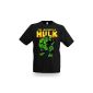 Logo Shirt - Marvel Hulk T-shirt, black (Sports Apparel)