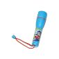 Flashlight LED -Mickey Mouse for children - blue lamp projector - light Car flashlight Boys Girls Mickey Mouse (a toy)