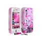 Cover shell gel Case for Samsung Player One S5230 with pattern HF17 + Stylus (Electronics)