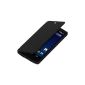kwmobile® LG Google Nexus 5 Flip Cover Cover Black (Wireless Phone Accessory)