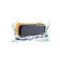 [Splashproof] Arespark rechargeable Portable Bluetooth Speaker Wireless Speaker enhanced bass | 2 * 3W Speaker | 5-7 hours playback time | IPX5 Wasserdicht- Orange (Electronics)