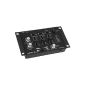 Auna TMX-2211 mixer channels 3/2 Black (Electronics)