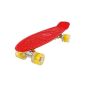 FunTomia® Mini Board Skateboard 57cm with or without LED light wheels incl. ABEC-11 bearings in different colors to choose from (Misc.)