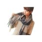 Culater® fashion women warm England style cotton blend long soft pashminas shawls (Textiles)