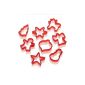 Lurch 10520 Christmas cookie cutters 8 parts red (household goods)