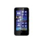 Nokia Lumia 620 Smartphone (9.7 cm (3.8 inch) touchscreen, Snapdragon S4 dual-core, 1GHz, 512MB RAM, 5 megapixel camera, Win 8, micro SIM) matte black (Electronics)