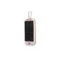 Poweradd ™ Apollo2 10000mAh Solar Panel Charger Portable External Battery for Compact Dual USB Relief iPhone 5S 5C 6plus 6 5 4 4S, iPods, iPads (Apple adapter not included), Samsung Galaxy Note 3 Note 2 S3 S4 S5 S2, Android, HTC, Google Nexus, Blackberry, GoPro and Tablets, and other device charged via USB 5V-White (Electronics)