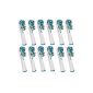 Tool Store 12x Dual Clean Braun Oral B toothbrush heads SB417A replacement teeth - Compatible with Generic Oral B Triumph Professional Care 9000 Oral B Vitality Precision Clean, Sensitive Clean, (Health and Beauty)