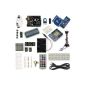 Compatible Uno R3 Starter Kit With 19 Basic Tutorial project Beginners (1602 LCD & Prototype Shield & Xbee containing) (Toy)