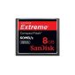 SanDisk Extreme CompactFlash 8GB Memory Card (60MB / s) [Amazon Frustration-Free Packaging] (optional)