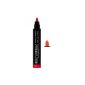 Red lips semi permanent marker 24 Heures Chrono - No. 03 - Deep coral Laura clauvi (Miscellaneous)
