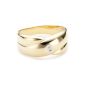 Belladonna Ladies Ring 8 carat gold 1 diamond Gr.  54 103552 (jewelry)