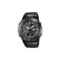 Casio - EFA-131BK-1AVEF - Building - Men's Watch - Quartz Analog - Digital - Black Dial - Black Steel Bracelet (Watch)