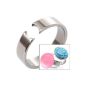 ring4u elegant stainless steel ring for attachment of NOOSA Amsterdam chunks Gr.  50-62 (Toys)