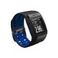 Nike + SportWatch GPS powered by TomTom Running Watch, black with blue interior, without a shoe sensor, model 2012 (Electronics)
