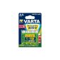 Varta - Rechargeable Battery - AA x 4 - Power (LR6) (Accessory)