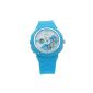 ALIKE AK14105 Girls Boys Outdoor Sports Watch Waterproof Dual Time Analog Digital Clock Multifunktionsuhr backlit display - Blue (clock)