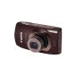 Canon IXUS 310 HS Digital Camera (12MP, 4x opt. Zoom, 8.3 cm (3.2 inch) display, Full HD, image stabilized) brown (Electronics)
