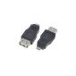 Micro USB male to female USB OTG adapter Android Tablet PC PDA Phone (Electronics)