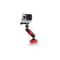 Joby Locking Suction Cup and Arm for Camera - Black / Red (Accessory)