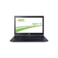Acer Aspire V3-371-356F 33.8 cm (13.3-inch) notebook (Intel Core i3-4158U, 2GHz, 4GB RAM, 508GB SSHD, Intel Iris 5100, Win 8.1) Black (Personal Computers)