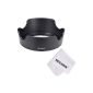 Neewer® EW-63C Lens Hood for Canon EF-S 18-55mm f / 3.5-5.6 IS STM Lens (Canon EW-63C Replacement) + Microfiber Cleaning Cloth (Electronics)