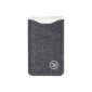 Waterkant 485,371 Deichkönig wool felt case for Apple iPhone 6, Grey / White (Electronics)
