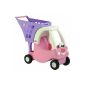 Little Tike - 620195E3 - Games Outdoor - Princess Cozy Coupe Shopping Cart (Toy)