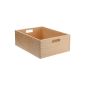 Zeller 13308 general purpose box.  Beech painted 40 x 30 x 15 cm (household goods)