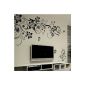 Removable Wall Stickers Wall Flowers Wall Mural label Maison Decor Room Decor Kids HG-0275