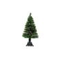 Christmas tree with fiber optics and color change height 110 cm